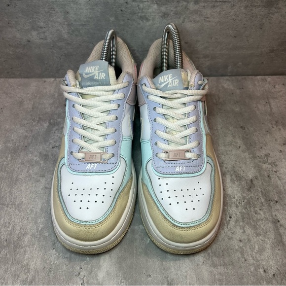 Nike Air Force 1 Low 'Shadow Pastel' Sneakers CI0919-106 Womens sz 6.5 - Picture 2 of 7